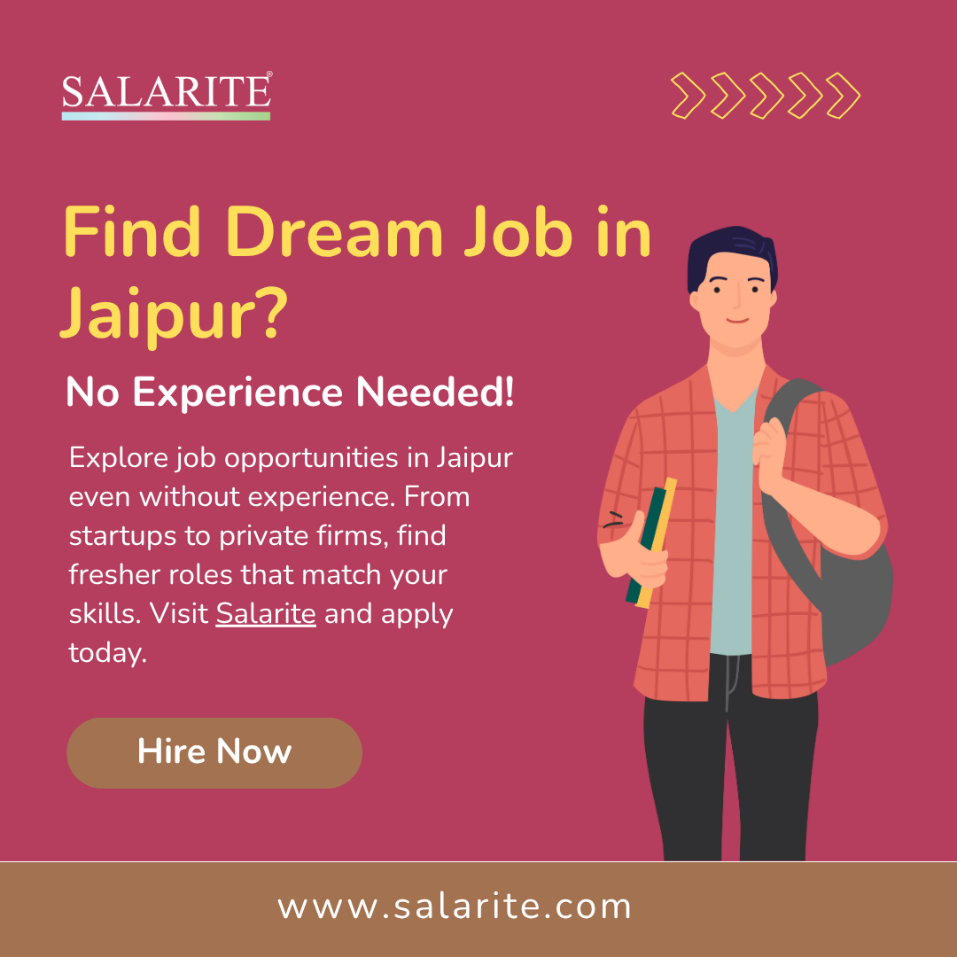 Find Jobs in Jaipur Without Experience Today